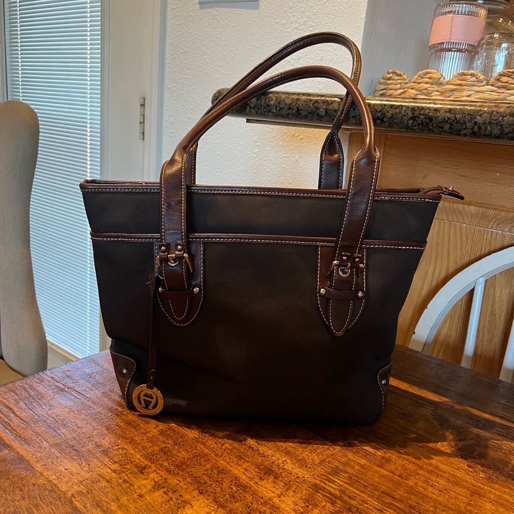 Etienne Aigner Brown Leather Handbag